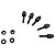 Kit Parafusos Coletor Escape Volvo XC90 2.0 T6 2020 2021 - Imagem 2
