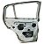 Porta BMW X4 28i 2015 2016 2017 2018 Traseira Esquerda - Imagem 3