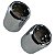 Ponteira Escape Cromada Mini Cooper S 2021 2022 2023 Par - Imagem 1
