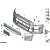Moldura Parachoque Mini Cooper S 2021 2023 Dianteira Esquerda - Imagem 6
