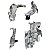 Protetor Calor Turbina Mini Cooper S 2021 2022 2023 Kit - Imagem 1