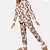 Pijama Cor Com Amor Manga Longa Infantil Feminino Ursinhos - Imagem 3