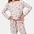 Pijama Cor Com Amor Manga Longa Calça Infantil Feminino Estrelas - Imagem 2