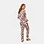 Pijama Cor Com Amor Manga Longa Calça Adulto Feminino Ursinhos - Imagem 4