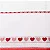 Pano De Copa Dohler Atoalhado ArtFacil Para Pintar/Bordar Coração - 45x70 cm - Imagem 3