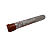 TUBO P/COLETA A VACUO 10ML VERMELHA TERRA JATEADO C/SILICA - CX/100- BD - Imagem 2