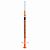 SERINGA 1ML 100UM C/ AG REMOVIVEL 13X0,45 26G LARANJA - CX/100 - SOLIDOR - Imagem 3