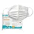 MASCARA DESCARTAVEL BRANCA - CX/50 - UNIQMED - Imagem 3