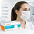 MASCARA DESCARTAVEL BRANCA - CX/50 - UNIQMED - Imagem 4