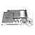 BOX INOX P/ MANIPULAR MEMBRANA DE PRF ( GRANDE ) - THIMON - Imagem 1