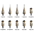 ALUR DERMA NEEDLES 36 AGULHAS  P/SIST. DE MICROAGULHAMENTO - UN - ALUR - Imagem 5