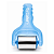 ROLO SKIN COOLER AZUL CLARO - FABINJECT - Imagem 2