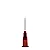 AGULHA HIPODERMICA 26G 13MM X 0,45MM - CX/100 - UNIQMED - Imagem 2