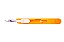 BISTURI DESCARTAVEL N21 C/ DISP. SEG. AÇO INOX C/ CABO 4 - CX/10 - UNIQMED - Imagem 4