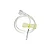 ESCALPE ASEPTO PARA INFUSAO 19G / 30CM - CX/100 - UNIQMED - Imagem 2