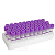 MICROTUBO COM EDTA K2 500UL TAMPA ROXA - CX/50 - VACUPLAST - Imagem 2