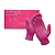 LUVA DE PROCEDIMENTO NITRILICA PINK G - CX/100 - SUPERMAX - Imagem 3