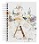 Agenda Alfabeto Personalizada Ouro - Imagem 1