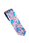 Gravata Tradicional Masculina Adulta - Lílas Floral Azul - Imagem 1