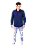 Camisa Social Masculina - Azul Marinho - Imagem 1
