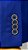 Terno Slim Masculino - Azul Royal OC2249 - Imagem 3