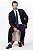 Terno Slim Masculino - Marinho Xadrez OC2222 - Imagem 8