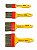 Kit Com 4 Pinceis Roma Trincha - Imagem 1
