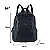 Bolsa Mochila Santino Alyssa Couro Sintético SAB403U01 Preta - Imagem 6