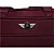 Bolsa de Viagem Pequena Santino Roma SLS2P - Vermelho bordô - Imagem 7