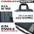 Bolsa de Viagem Pequena Santino Xangai SLS2P - Cinza Chumbo - Imagem 5