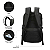 Mochila Slim Tech Santino Semirrígida Verde SAN274U Com Cadeado Segredo Embutido - Imagem 6