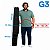 Cinto Abdominal Ergonômico Aradesc Lombar Tam G1 AO G3 AR-600 - Imagem 8