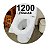 1200 Protetor de Papel Descartável Para assento sanitário COM DISPLAY DE PAPEL - Imagem 1