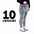 10 Calça Plástica Descartável Transparente Impermeável - Imagem 5