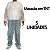 5 MACACAO TNT 25 GRAMAS SEM CAPUZ COM ZIPPER  TAM GG ARADESC - Imagem 1