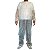 5 MACACAO TNT 25 GRAMAS SEM CAPUZ COM ZIPPER  TAM GG ARADESC - Imagem 2