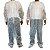 5 MACACAO TNT 25 GRAMAS SEM CAPUZ COM ZIPPER  TAM GG ARADESC - Imagem 5