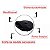 ABRAÇADEIRA FECHO DE CONTATO DUPLA FACE  PRETO  16MM 1 METRO - Imagem 3