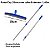 Rodo Profissional 35cm Dry Borracha Dupla Bralimpia Com cabo - Imagem 3