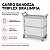 Carro Bralimpia Multiuso Extra Triplex C/fechamento E Portas - Imagem 5