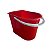 BALDE BRALIMPIA MOPINHO VERMELHO COM ALCA 12 LTS - Imagem 1