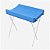 LENÇOL TNT PARA TROCADOR DE BEBE SEM ELASTICO 70 CM X 90cm AZUL - Imagem 2