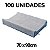 100 LENÇOL TNT PARA TROCADOR DE BEBE SEM ELASTICO 70 CM X 90cm - Imagem 3