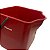 Balde Bralimpia Plástico 25 Lts Profissional vermelho - Imagem 6
