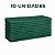 1 SUPORTE TONK COM 10 Fibra De Limpeza Verde Uso Geral - Imagem 6