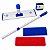1 Armação Bralimpia Flat Mop 1 Cabo com 1 fibra e 1 REFIL - Imagem 2