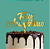 Topo de Bolo Feliz Aniversário Topper Dourado - Imagem 2