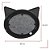 ARRANHADOR GATO SUPER CAT RELAX POP FURACAOPET - BLACK - Imagem 1