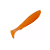 Isca Soft Monster3x Shad Yoshi 7,5cm 4,4g 3un Orange - Imagem 3