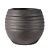 TERRANO VASO CANELA PRETO 24CM - Imagem 4